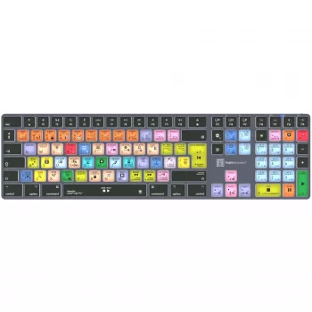 Teclado Logickeyboard LKB-LOGXP2-TM-UK Office QWERTY inglés tamaño completo