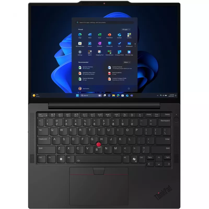 Lenovo ThinkPad X13 Gen 6 (Intel) 21RK003UGE portátil, Intel Core Ultra 5 225U, 13,3 pulgadas (33,8 cm) WUXGA, 16 GB LPDDR5x, 512 GB SSD, 4G LTE, Windows 11 Pro, teclado alemán, negro