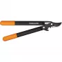 Fiskars 1001555 tijera de jardín bypass negro, naranja