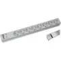 Unidad de distribución de corriente Bachmann 333.416 8 salidas AC 1U gris plata