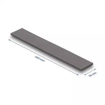 Almohadilla térmica DeLOCK 18471 3,2 W/m·K gris 20x120x3 mm