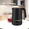 Maestro MR-037 Hervidor de agua 1,7 L 1800 W (MR-037-BLACK) Negro