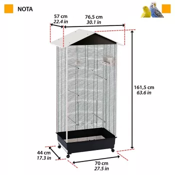 FERPLAST Nota Pajarera - 161,5 cm