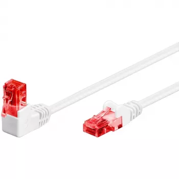 Cable de red U/UTP Cat. 6 GOOBAY 0,5 m, blanco, modelo 51521