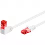 Cable de red U/UTP Cat. 6 GOOBAY 0,5 m, blanco, modelo 51521