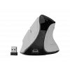 Ratón vertical inalámbrico NATEC Euphoniе Pro Bluetooth 5.0, 4000 DPI, programable, silencioso, blanco