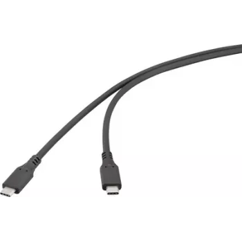 Cable USB Renkforce USB4 conector macho USB-C Negro RF-6830438 (RF-6830438)