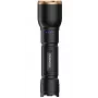 Linterna Duracell DF2500R — negra, linterna de mano recargable