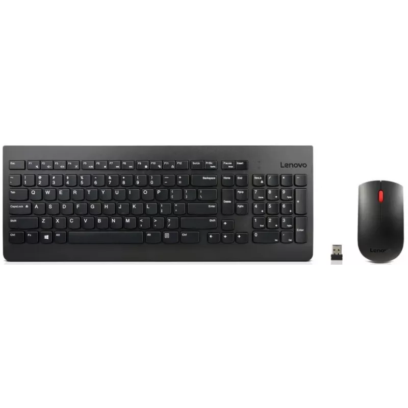 Lenovo 4X30M39497 Teclado ratón incluido Universal RF Wireless QWERTY US English Negro