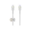 Belkin BOOSTCHARGE PRO Flex Cable USB 3 m USB 2.0 USB C blanco (CAB011BT3MWH)