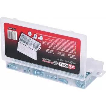 Juego de engrasadores ks tools 970.0360 — 70 piezas, Kit de engrasadores métricos