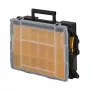 Organizador de piezas pequeñas Stanley Sortmaster Multilevel Organizer negro transparente 400x420x315 mm