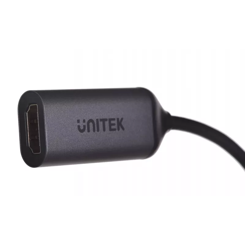 Adaptador de vídeo UNITEK V1420A 0,15 m USB Type-C HDMI gris