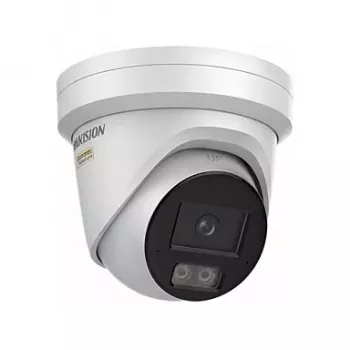Cámara Turret Hikvision DS-2CD2347G3-LIY 4MP objetivo 2,8mm, vigilancia exterior PoE