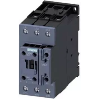 Siemens Contactor de acoplamiento AC 3 22kW/400V 1 NA + 1 NC DC 24V 3 pol. S2 3RT2036-1KB40