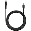 CANYON Cable MFI-4 Type-C a Lightning 1,2m Negro