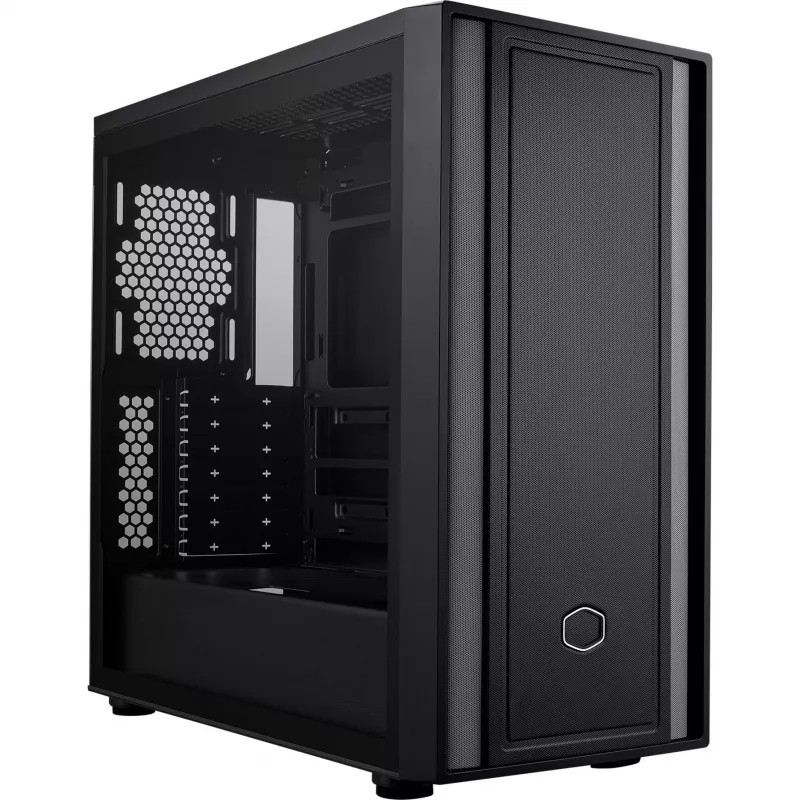 Caja de PC Cooler Master MasterBox 600 Lite, torre MIDI, E-ATX, cristal templado - Negro