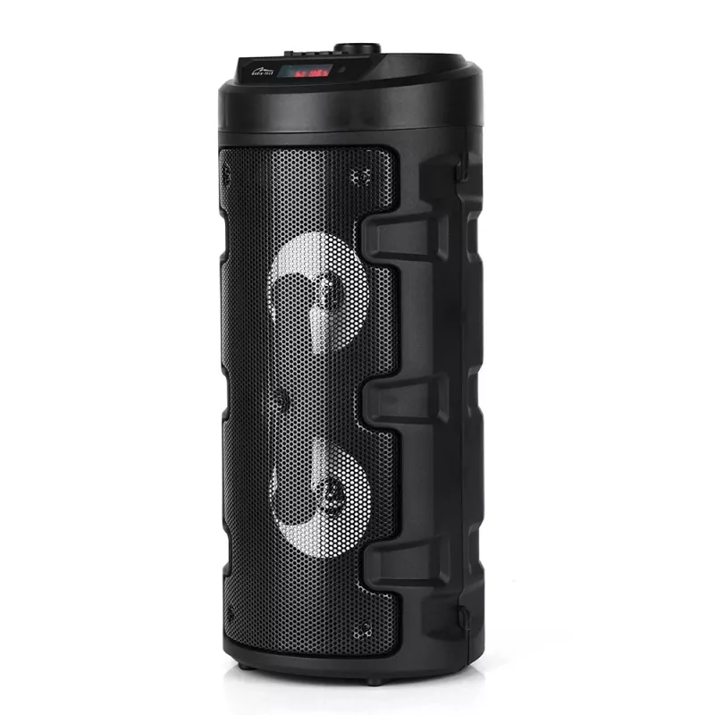 Media-tech Partybox Keg Bt - altavoz estéreo Bluetooth compacto con radio FM, reproductor MP3 MT3165