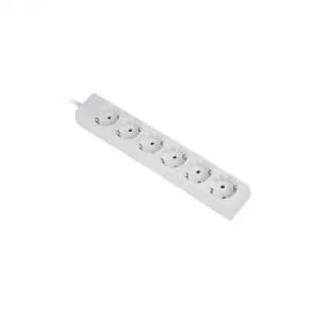 Hama 00030529 regleta de enchufes 1,4 m 6 tomas AC blanca