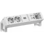 Regleta de enchufes Bachmann DESK2 con 2 tomas CEE 7/3, modelo 902.3213