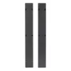 APC NetShelter gestión de cables, gestor de cables vertical, cubiertas abatibles, para NetShelter SX 750 mm An 48U, pack de 2 uds., 109 x 2184 x 13 mm