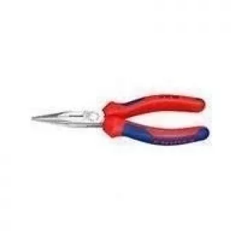 25 05 160 - cortaalambres diagonal - cromado - acero inoxidable - azul - rojo - 160 mm - 144 g
