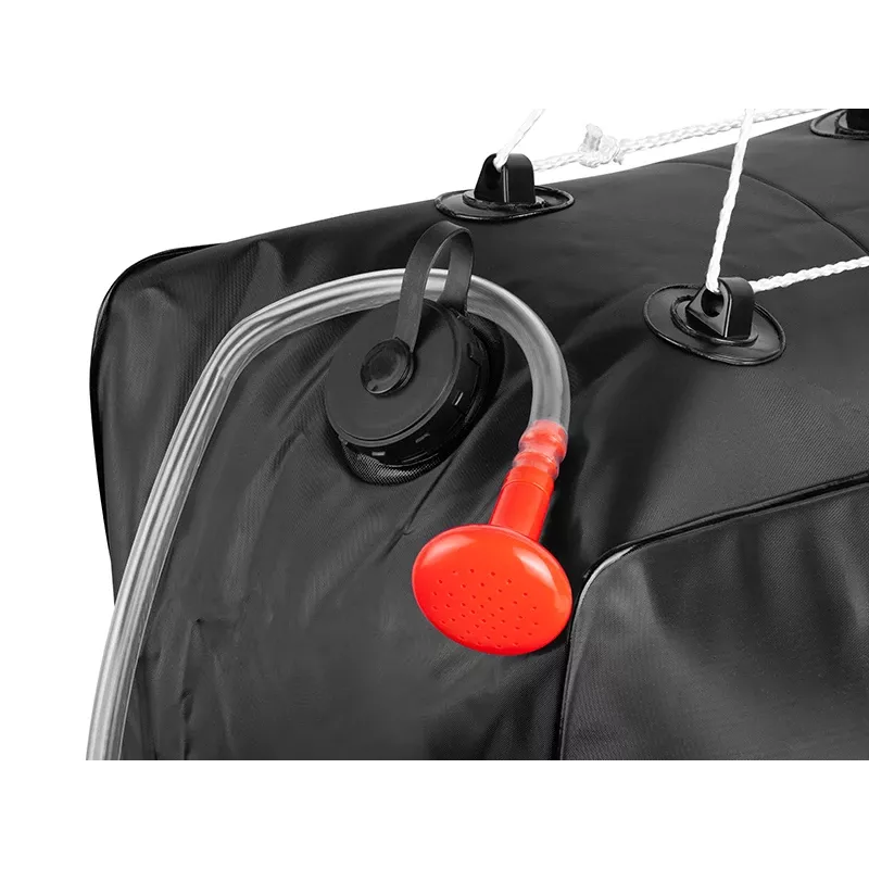 Ducha exterior portátil 40L TRACER CampPump 40L, ducha de camping por gravedad, alcachofa de mano
