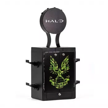 Soporte para discos de juegos Numskull Games Xbox negro verde mate 1 ud.