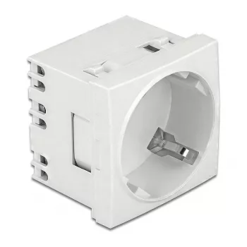 Enchufe CEE 7/3 DeLOCK 81425 250V 16A blanco