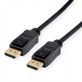 Cable de conexión DisplayPort Value conector macho DisplayPort, conector macho DisplayPort 1,50 m negro 11.99.5798 apantallado
