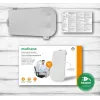 Medisana MC 600 masajeador de espalda Shiatsu con calor, 24 W, 4 cabezales, apagado automático 15 min, entrada 12 V