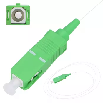 Cable pigtail de fibra óptica FTTH Extralink EX.19126 — 1,5 m, G.652D, SC a pigtail, dúplex completo
