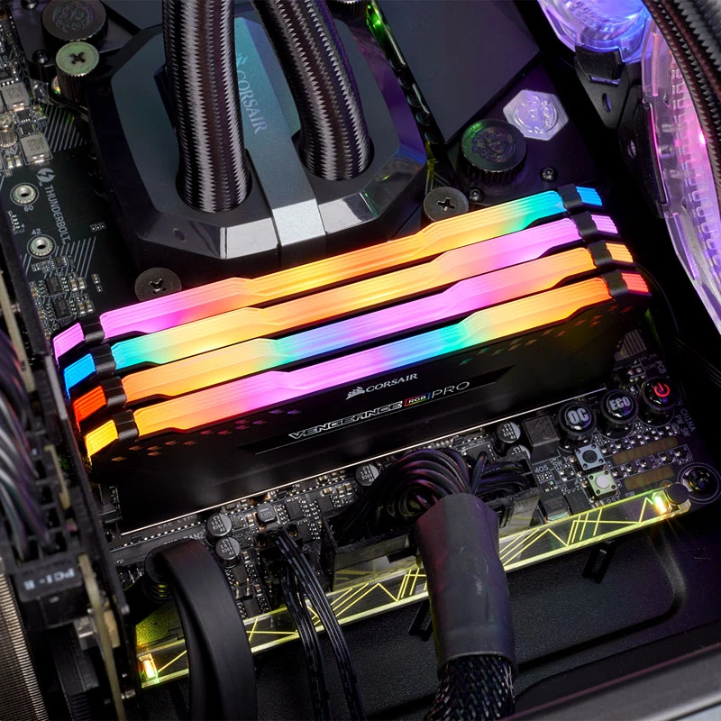Kit de mejora de iluminación RGB Corsair Universal 60g negro
