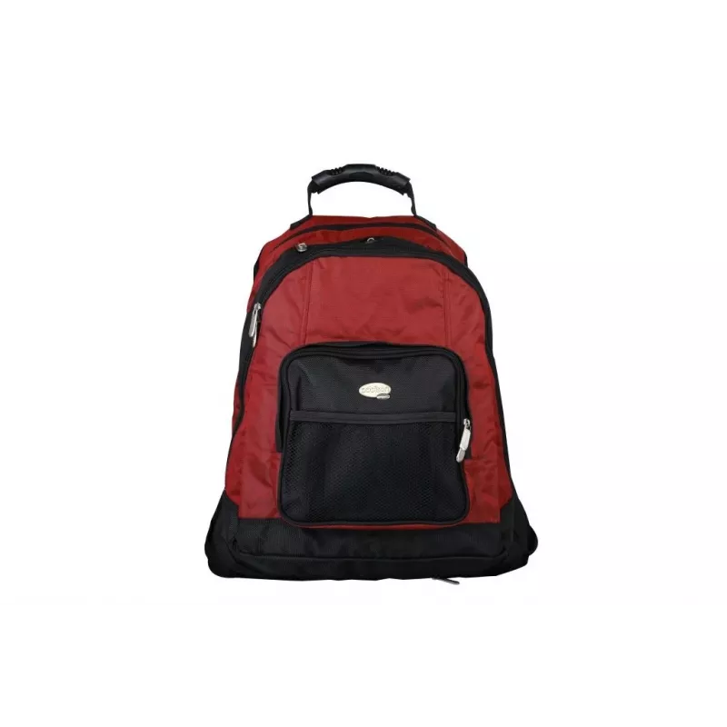 Addison 311015 funda para portátil 39,6 cm (15,6) mochila negra, burdeos