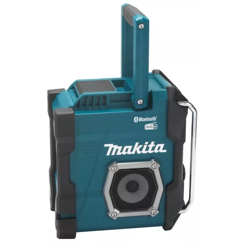 Radio Makita MR004G para obra analógica y digital negra, verde