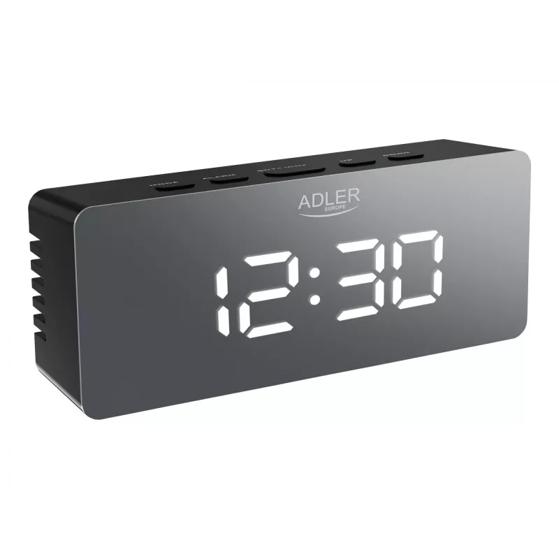 Adler | Despertador | AD 1189B | Función de alarma | Negro