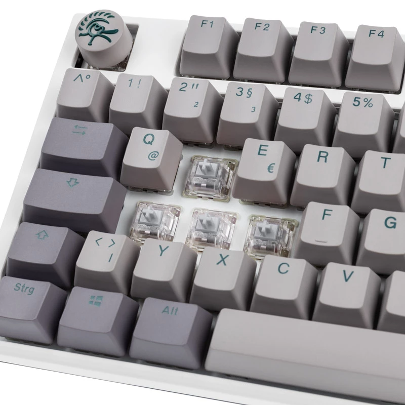 Teclado Ducky One 3, gaming, USB, gris