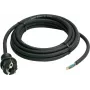 Cable de conexión eléctrica AS Schwabe [conector macho schuko - cable, extremo abierto] Negro 3,00 m 60376 (60376)