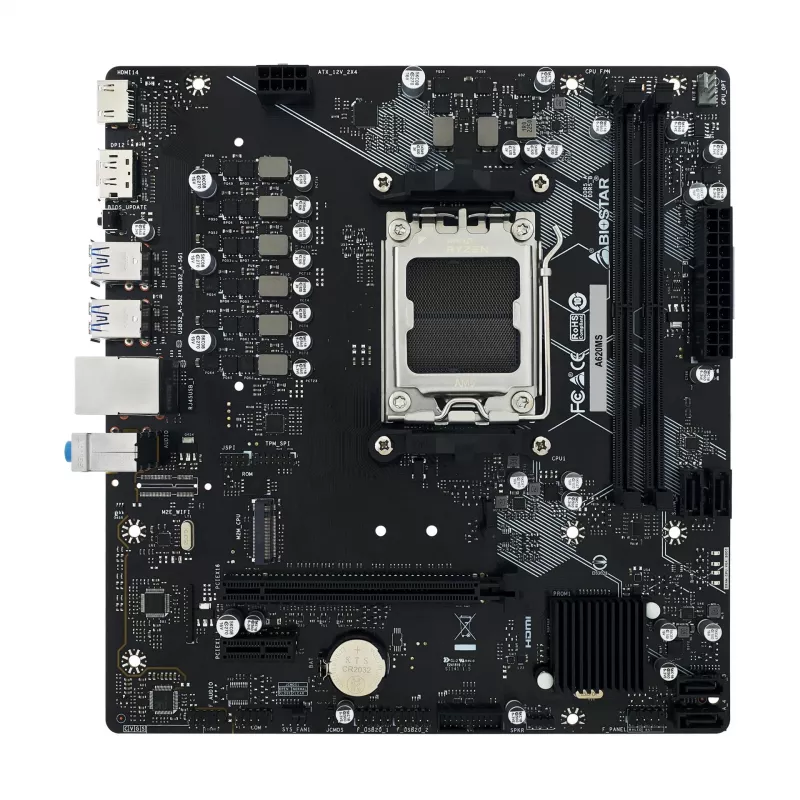 Placa base Biostar A620MS AM5 Micro-ATX