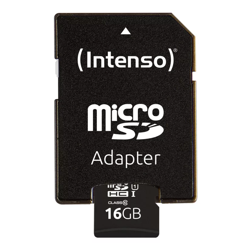 Memoria flash Intenso 16GB microSDHC UHS-I Class 10