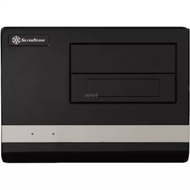 Caja de PC SILVERSTONE SG02-F Small Form Factor SFF Micro ATX, 2 bahías de 3,5