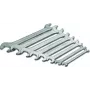 Juego de llaves fijas dobles Cimco 112310, 8 uds, 6x7-20x22 mm