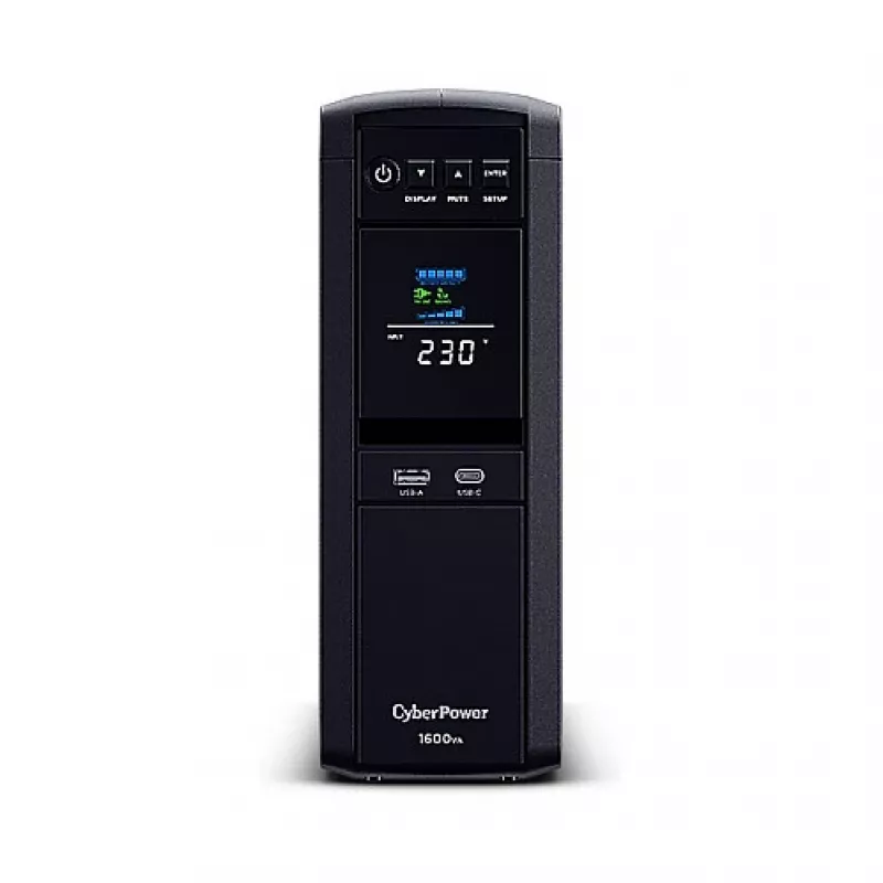 Sistema de alimentación ininterrumpida (SAI) CyberPower CP1600EIPFCLCD Line-Interactive 1,6 kVA 1000 W 6 salidas AC