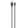 Cable USB Type-C Devia Pheez Serie 1 m, 5 V 2,4 A, negro