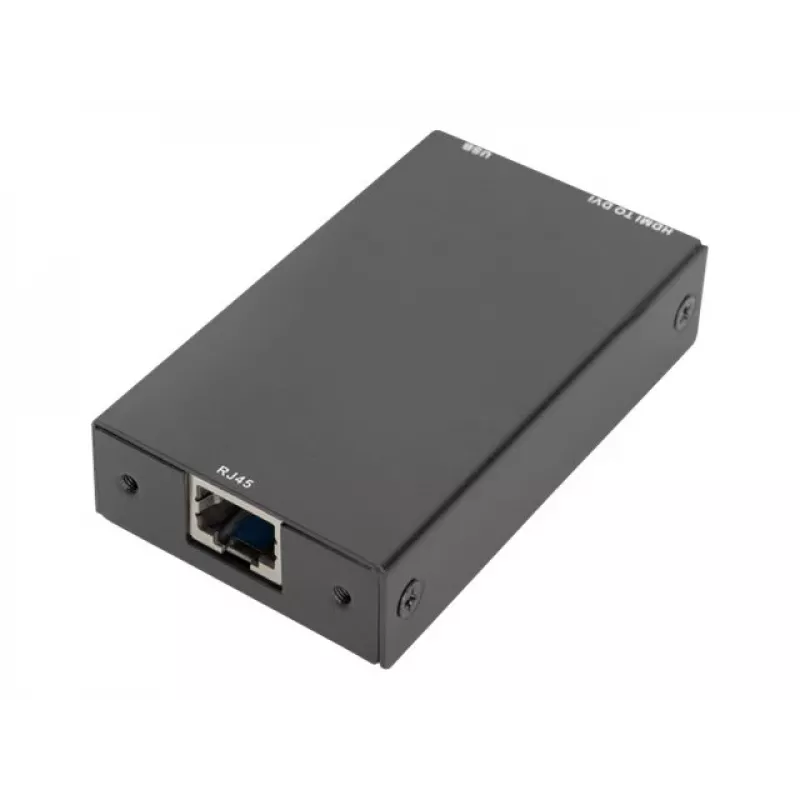 Adaptador DVI Digitus para consolas KVM modulares RJ45 a DVI Negro 1080p