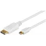 Cable adaptador Wentronic Goobay DisplayPort a Mini DisplayPort 1.2, 1 m - conector macho Mini DisplayPort > conector macho DisplayPort (52858)