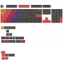 Teclas GLORIOUS GPBT Gradient Celestial Fire PBT Dye-Sub formato ANSI