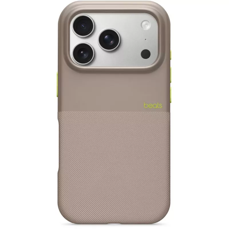 Funda Apple Beats iPhone 17 Pro Rugged Case MagSafe Camera Control gris