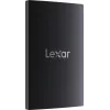 Lexar SL500 SSD portátil 1 TB, USB-C, USB 3.2 Gen 2x2, lectura de hasta 2000 MB/s / escritura de hasta 1800 MB/s, 43 g, negro
