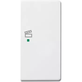 Busch-Jaeger 6220-0-0070 Placa embellecedora para soporte y caja de sensor blanco (2CKA006220A0070)